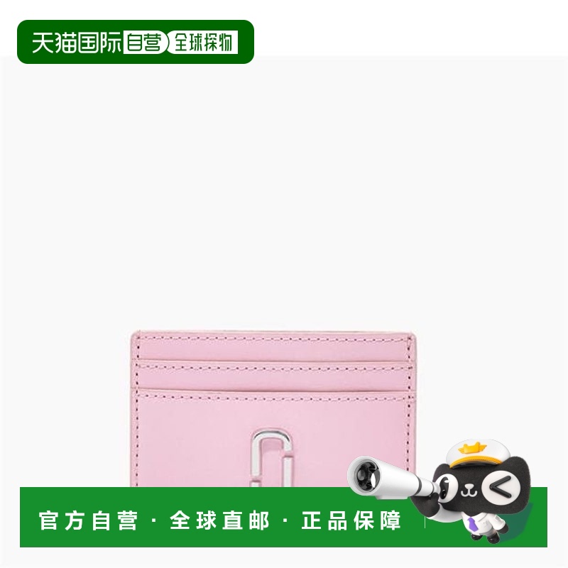 香港直邮潮奢 Marc Jacobs 马克 雅可布 女士 Leather Card Holde