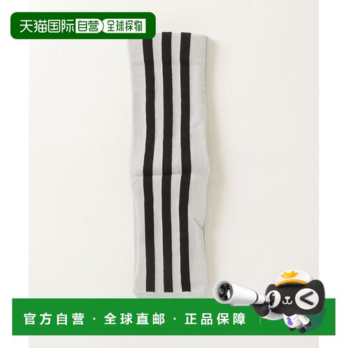 1h可退 日本直邮Y-3 男女同款 条纹中筒袜 LF0505