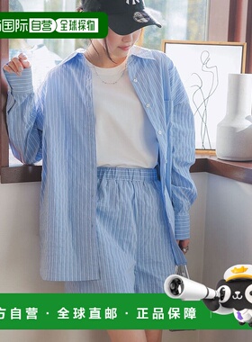 日本直邮KOBE LETTUCE 条纹衬衫套装 [E3474] 服装套装