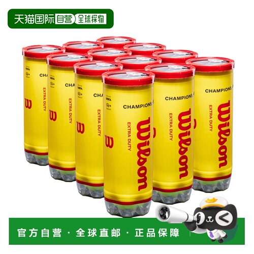 日本直邮Wilson CHAMPIONSHIP EXTRA DUTY 网球 WR8219501001 1箱