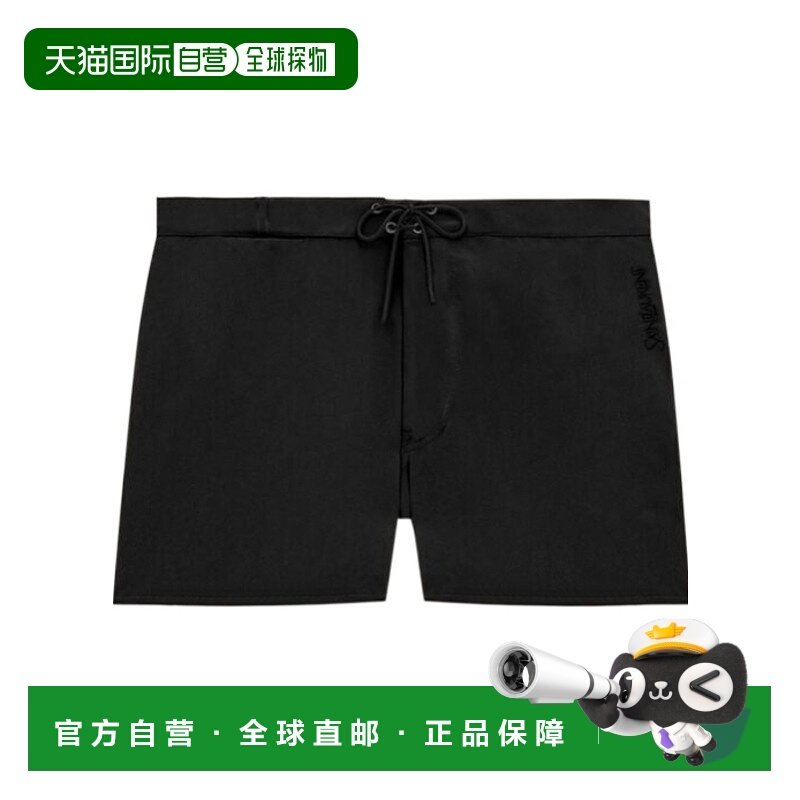 香港直邮SAINT LAURENT 男士沙滩裤  CO 820655Y37XZ1000短裤黑色,运动服/休闲服装,运动中长裤／短裤,淘宝优惠券,粉丝福利购,淘宝优惠卷