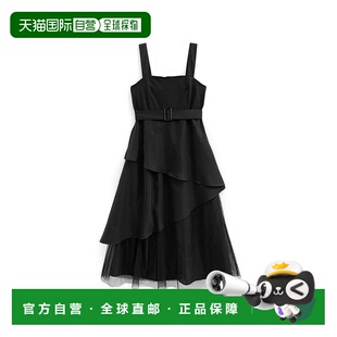 日本直邮日潮 GRL带腰带 纱裙叠层 连衣裙tg772裙子