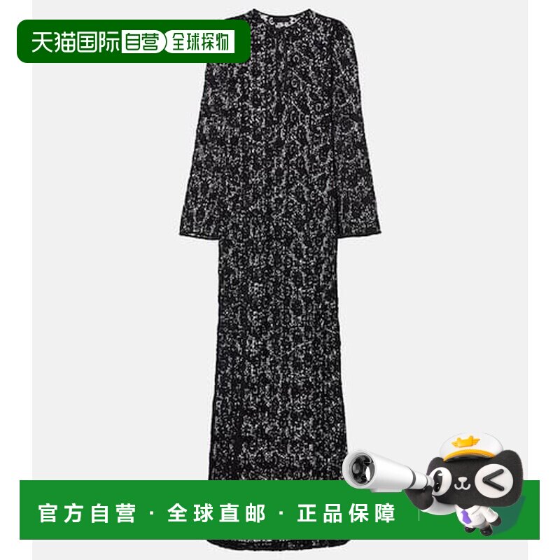 1h可退 香港直邮NILI LOTAN 女士 Della 棉质蕾丝土耳其式长衫