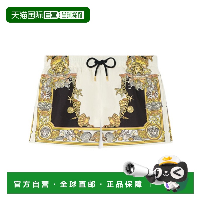 香港直邮Versace Coral Theatre泳裤 10188831A15164