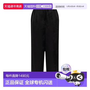 W0383阔腿裤 香港直邮Ganni 松紧腰休闲裤