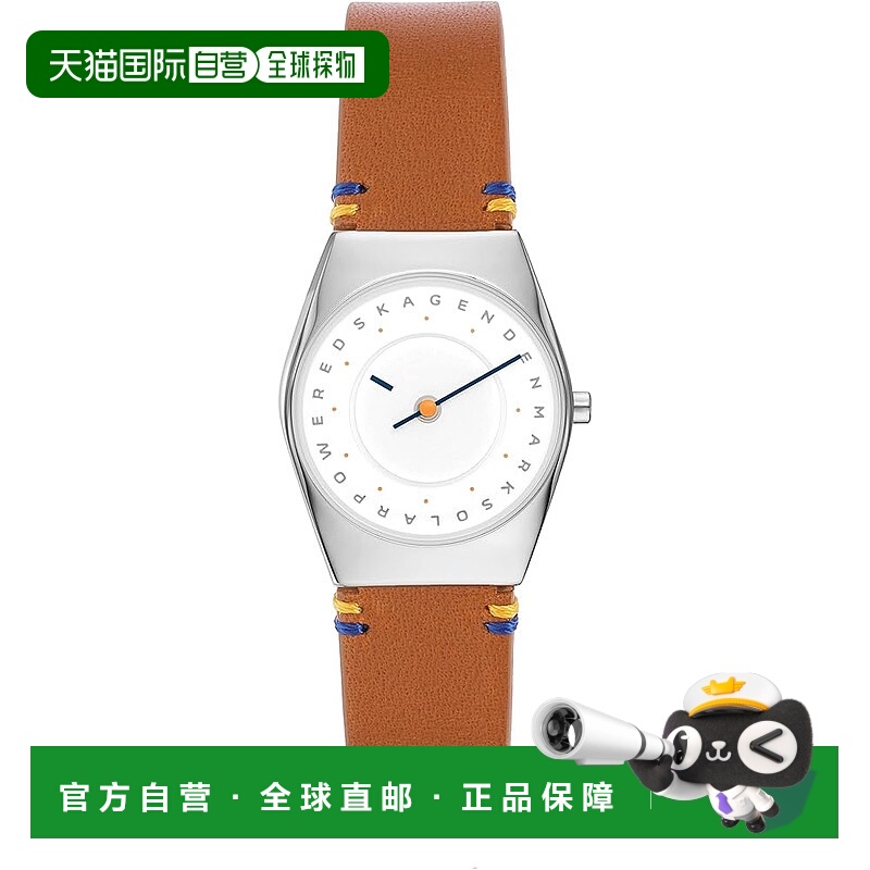 【日本直邮】Skagen诗格恩 女士手表 棕色GRENEN LILLE SKW3086