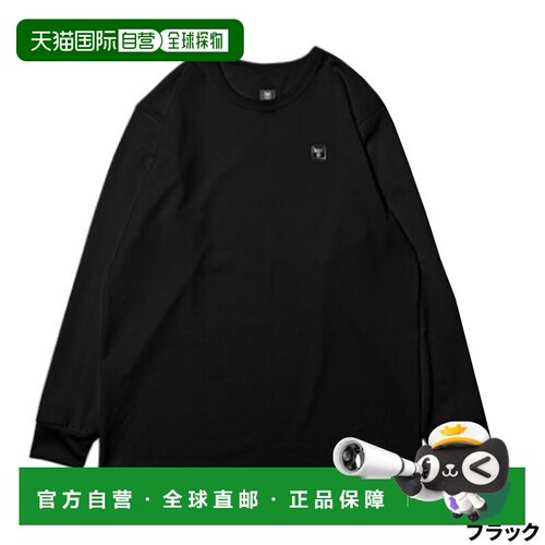 日本直邮Jackall LT-B002 Angler's Masterline 长袖T恤 L 黑色