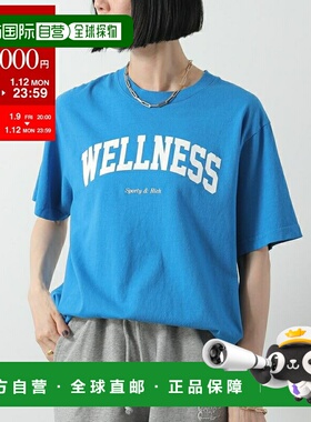 日本直邮SPORTY & RICH 女士 Wellness Ivy 短袖 T 恤 (SB1TS311)