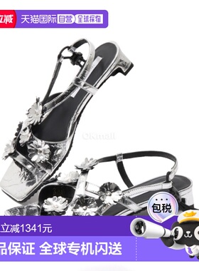 韩国直邮Cecilie Bahnsen ARNA 檀香皱纹镜银色 (4.24FTW30020)