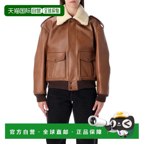 香港直邮SAINT LAURENT 女士皮衣外套 25A843525YCTE22146 AW2025