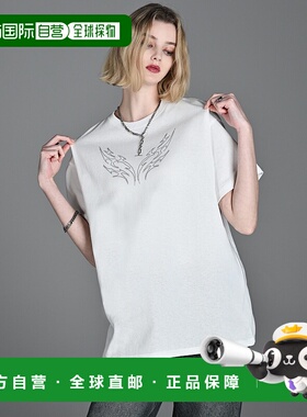 1h可退 日本直邮ADRER 男女同款重磅图案短袖T恤 ADRsc1118