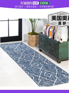 jonathan yCarwa Tribal Diamond Trellis 室内/室外区域地毯 - /