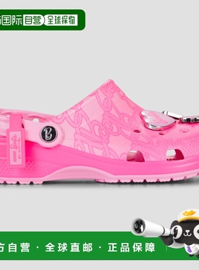 欧洲直邮Crocs  女鞋 秋冬2025 拖鞋 Mattel Pink Barbie Cls Clg
