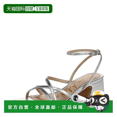 自营Sam Edelman Whitley Heeled Sandal Soft Silver  J3954L102