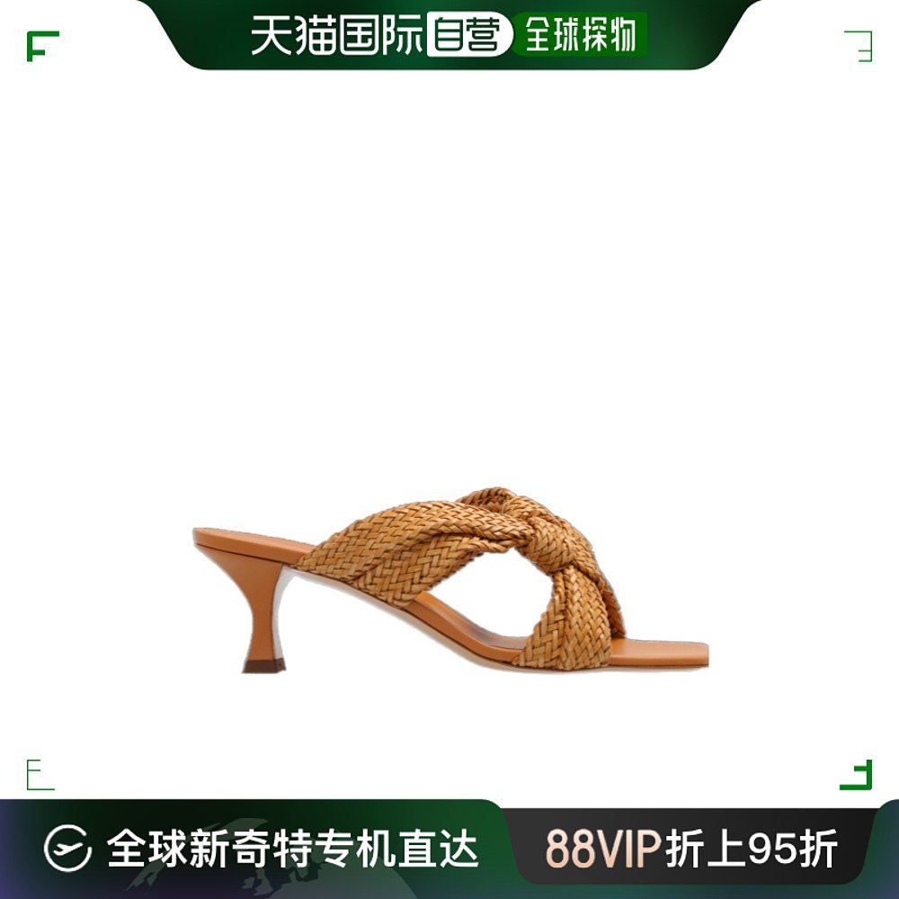 香港直邮潮奢 Casadei卡萨帝女士方头高跟凉鞋 1M347X0501C240