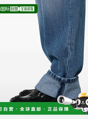 香港直邮PRADA 女士牛仔裤 GFP52216PKF0V3N SS2025 蓝色 Denim p