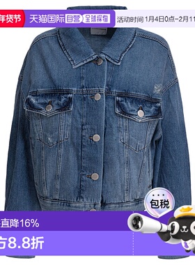 香港直邮Pinko 品高 女士 牛仔夹克 104644A2E1 blue蓝色 舒适时