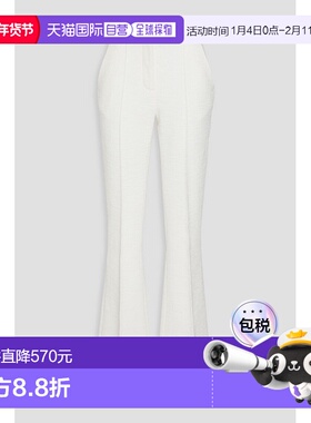 香港直邮REBECCA VALLANCE 女士 Claire 毛圈花呢喇叭长裤 230352