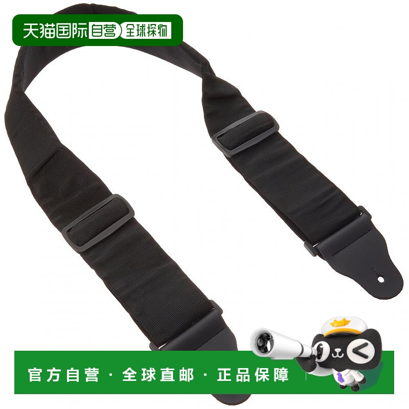 日本直邮达达里奥d'addario 衬垫舒适吉他背带 3 74T000 黑色