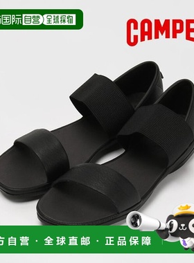 韩国直邮CAMPER 浅色妮娜凉鞋 黑色 21735-086