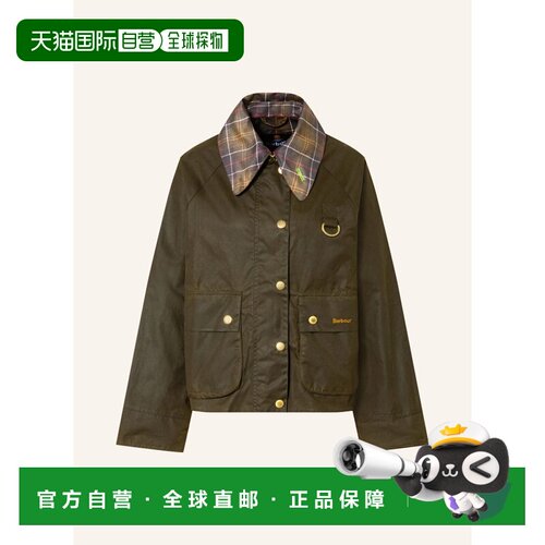 1h可退 香港直邮Barbour 女士户外风衣 100312914816000 CO 花色