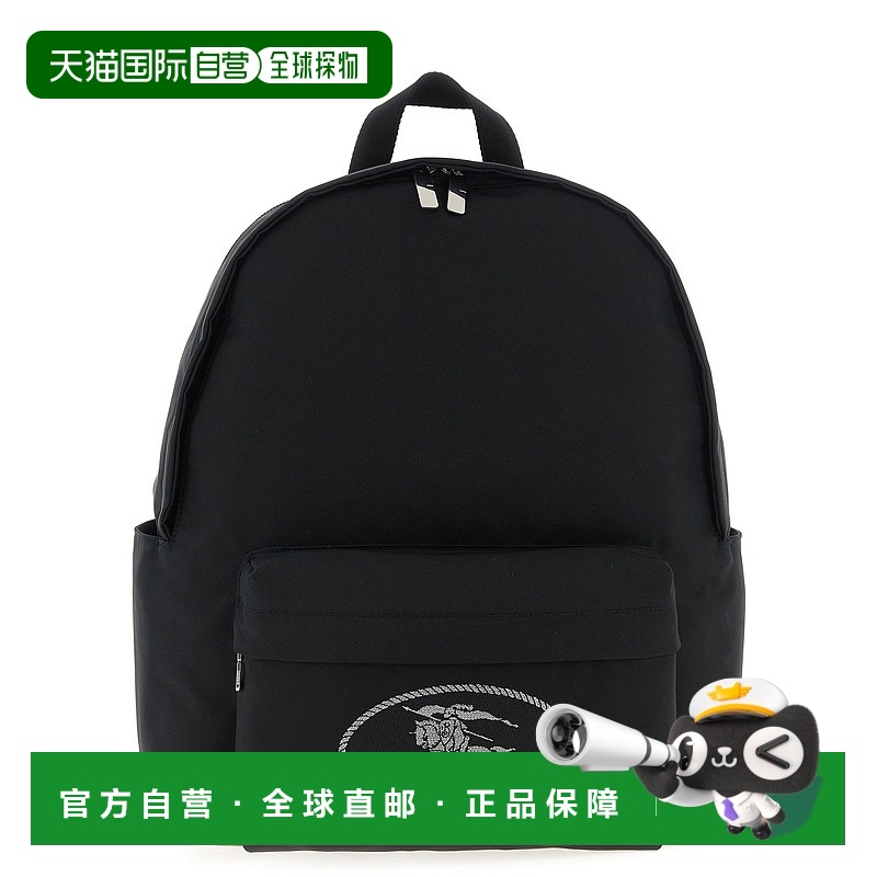 1h可退 香港直邮BURBERRY 男士双肩包 8111330BLACK AW2025 黑色