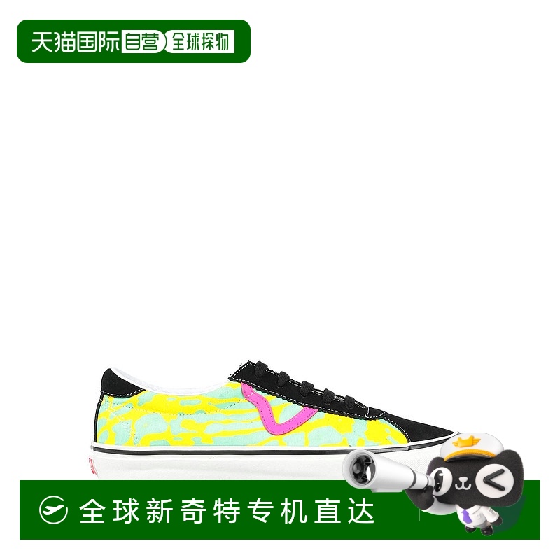1h可退 香港直邮潮奢 Vans 范斯 男士 运动鞋 yellow黄色 舒适时