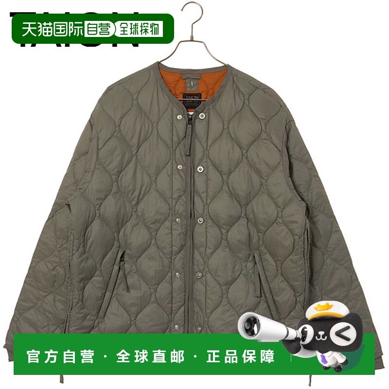 日本直邮TAION M65 内胆双拉链短款羽绒服 [TAION-M65LSZBML-1SHO
