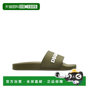 香港直邮Dsquared2 FFM002317205013 圆头拖鞋