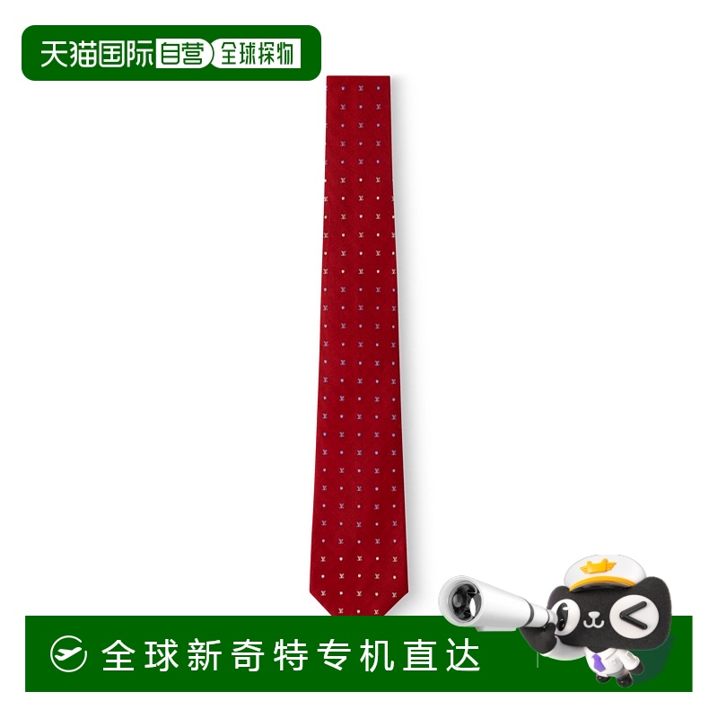 1h可退 欧洲直邮LOUIS VUITTON/路易威登 圆点徽章领带