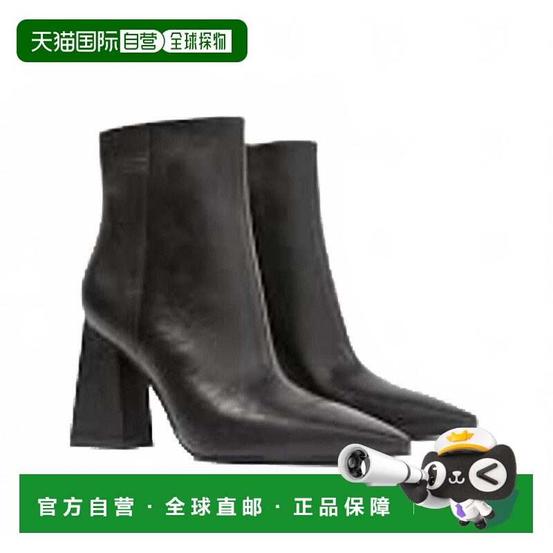 自营marc fisherKulika Block Heel Booties In Black - black 美