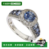 Dia Sterling Suzy 自营 TGW Levian 3.61ct and Silver Sapphire