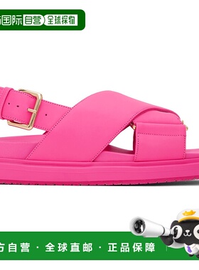1h可退 香港直邮潮奢 Marni 玛尼 女士 粉色 Fussbett 凉鞋 FBMS0
