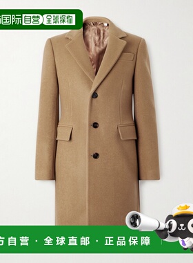 香港直邮Burberry 巴宝莉 男士 Beverley 羊毛大衣 8114750