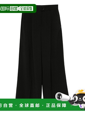 香港直邮Sportmax 斯宝麦斯 女士 SPORTMAX PRE 黑色裤子 2213602
