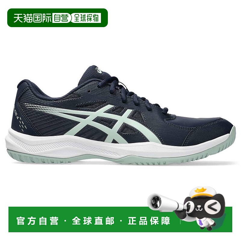 日本直邮ASICS 网球鞋1041A483 COURT SLIDE 4 午夜蓝/地衣岩色