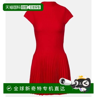 罗纹棉质迷你连衣裙 1h可退 香港直邮magda butrym 女士