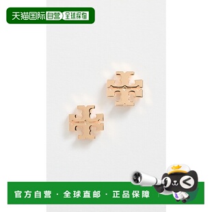 香港直邮Tory Burch 托里 伯奇 女士 徽标耳钉 舒适时尚配饰