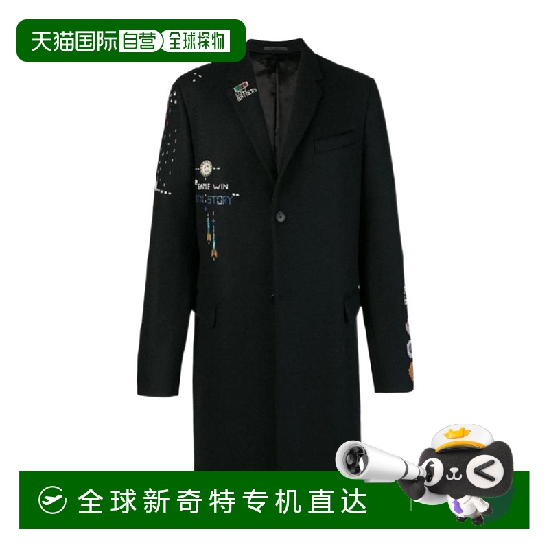 1h可退 香港直邮VALENTINO 男士外套 QV3CAR20BCH0NO AW2018 黑色