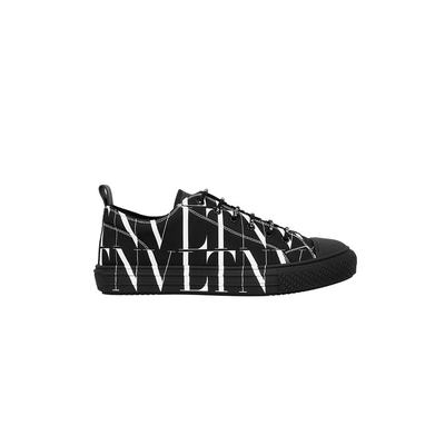 VALENTINO 22SS 黑色VLTN印花休闲运动鞋 Men