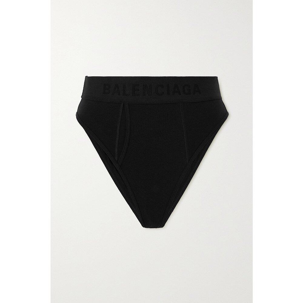 潮奢 balenciaga 巴黎世家 女士 三角内裤 7650024b7b2