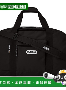 【日本直邮】Outdoor 波士顿包 62326-10 黑色斜挎包旅行包手提包