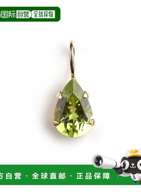 1h可退 日本直邮cui-cui8月诞生石佩利多特项链吊坠K10YGcuicui