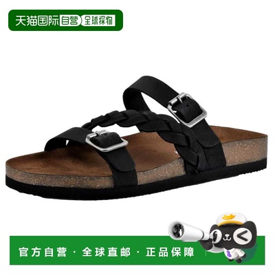 自营White Mountain Huntington Black Nubuck  W25963-975 Women