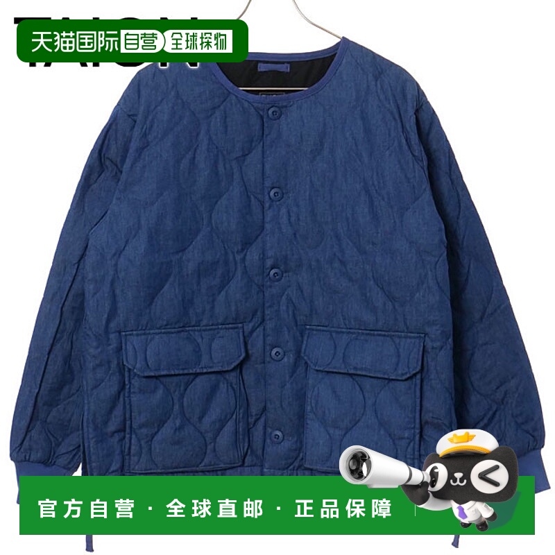 日本直邮TAION 圆领羽绒开衫 [TAION-104PML-1 FW25] U 圆领羽绒