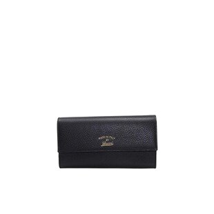 女士钱包 SS2023 GUCCI 354496CAO0G1000 钱包 黑色 双折长款