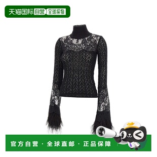 黑色毛线衫 1h可退 女士 蓝色情人 4M170A羊毛 香港直邮Blumarine