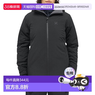 韩国直邮HAGLOFS Mimic Alert 连帽衫 女款 纯黑色(607447-2C5) /