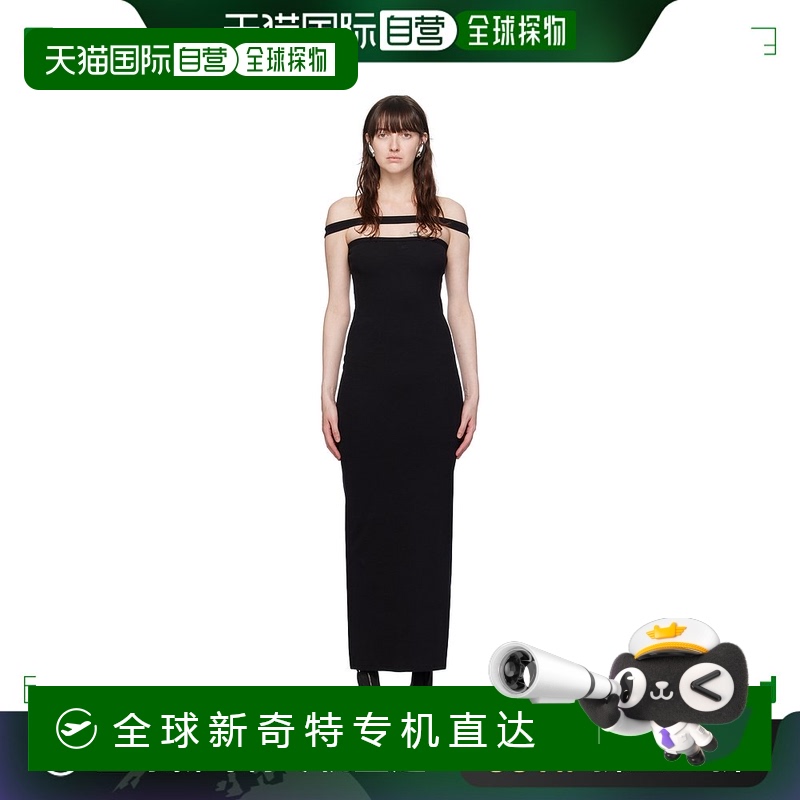 香港直邮潮奢 Courreges 女士 黑色 Hyperbole 连衣裙 224JRO400J