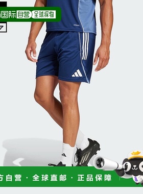 日本直邮 adidas 蒂洛25竞赛训练短裤 男士 [JI6552] 蓝色